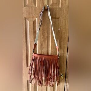 JEN&CO Fringe Crossbody Purse